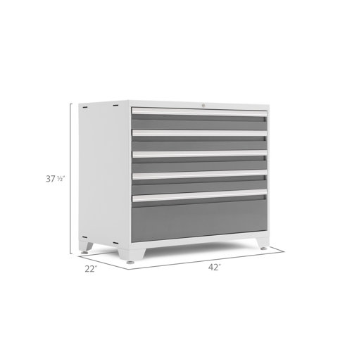 NewAge Products Pro Series 42" W D 5 Drawer Tool & Reviews